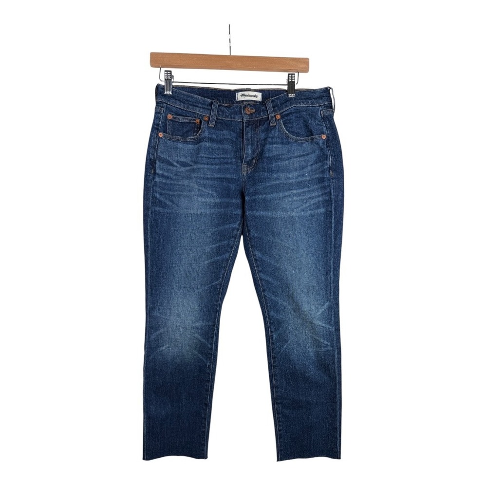 Madewell Women's The High-Rise The Slim‎ Boyjean in Melbourne Wash Size 26